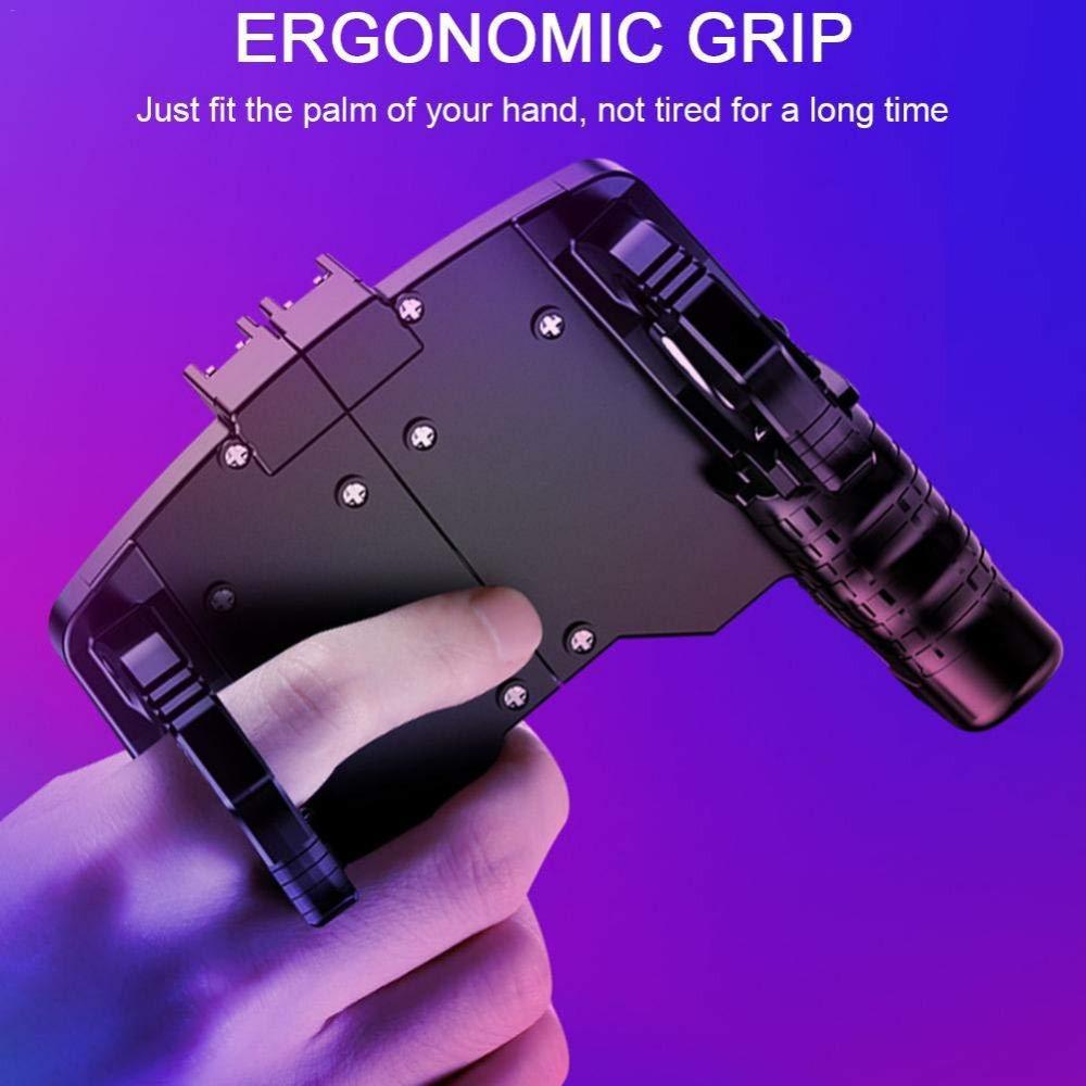 Trigger Free Fire PUBG Controller for Cell Phone Gamepad Joystick Android iPhone Control Mobile Game Pad Pugb Smartphone Command Trigger Free Fire PUBG Controller for Cell Phone Gamepad Joystick Android iPhone Control Mobile Game Pad Pugb Smartphone Command