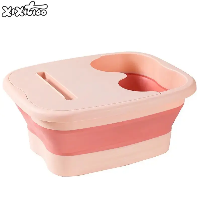 Ultimate Foot Soaking Experience, Foldable Foot Bath Bucket for Relaxation, Portable Collapsible Foot Spa Tub for Home Use