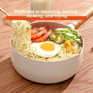1setMaifan Stone Non-stick Stockpot, Household Instant Noodle Pot, Suitable for Gas and Induction Cookers