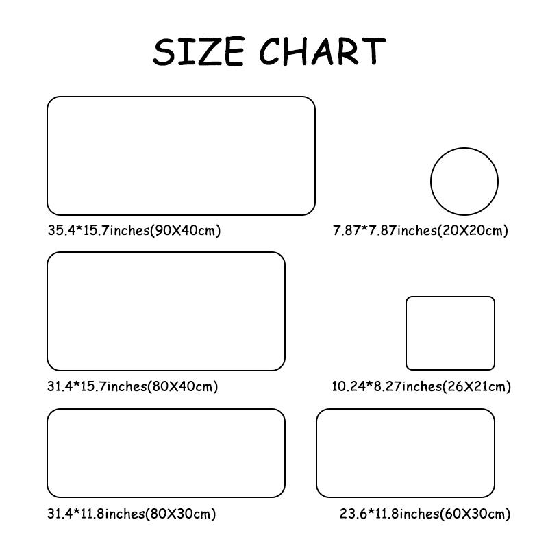 Vintage Floral Pattern Mouse Pad, Rectangle Gaming Mouse Pad, Non-slip Rubber Base Desk Keyboard Mat for Home Office, Desktop Accessory