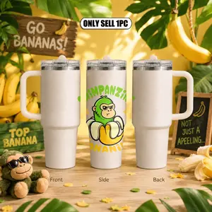 Italian Brainrot Tung Sahur Tralalero Vacuum Flasks 40oz 3rd Gen Vacuum Insulated Tumbler with Handle & Straw Lid, Leak-Proof Stainless Steel Travel Mug for Water, Coffee, Gym, Office, Car Cup Holder