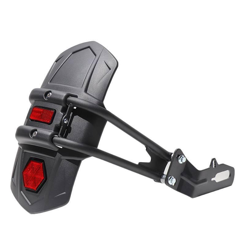 Motorcycle fender modification universal accessory, single-side rear wheel reflective fender, mudguard for electric vehicles