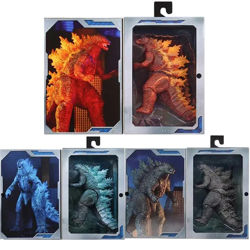 Burning Godzilla Figura 2019 Movie SHM Monster Articulated Action Figure Anime Model 6-Inch Doll Toys Ornament Gift for Children