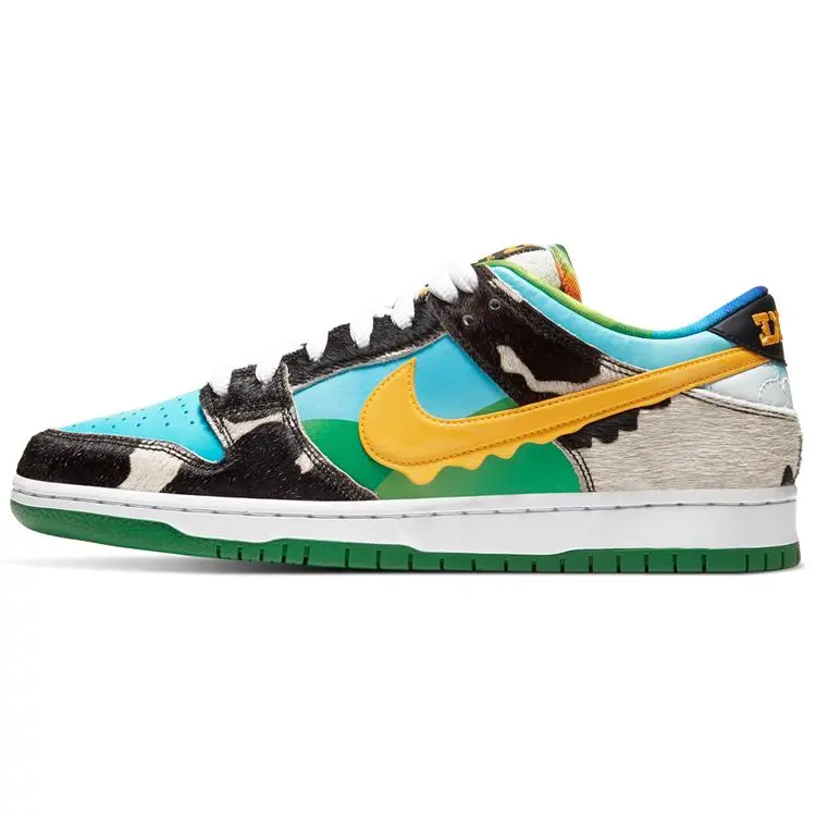 Ben & Jerry’s x Nike Dunk SB Pro QS Chunky Dunky Ice Cream-Inspired Low-Top Skate Shoes for Men and Women Verifiable, with credentials and supporting global authentication