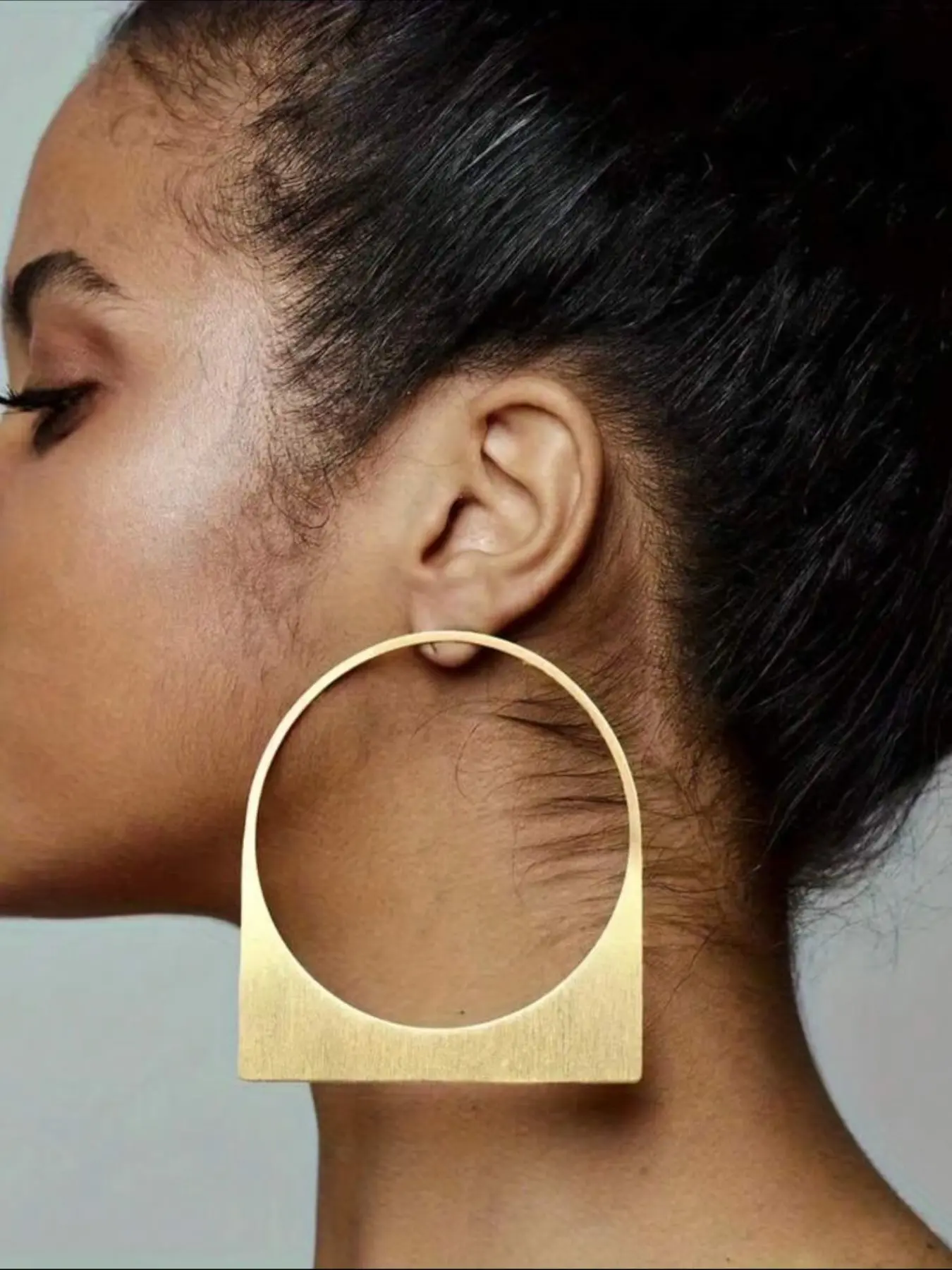 Large African Style Earrings, Handmade Unique Fashion Accessories, Perfect Gift, Personalized Jewelry, Stylish Ear Cuffs