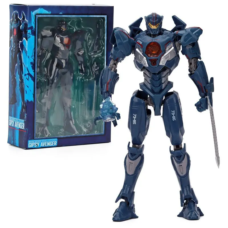Pacific Rim 2 Obsidian Knife Revolver Wanderer Action Figure, Collectible Pvc Figure, Collectible Model Toy, Perfect Gift for Birthday, Party, Halloween, Christmas