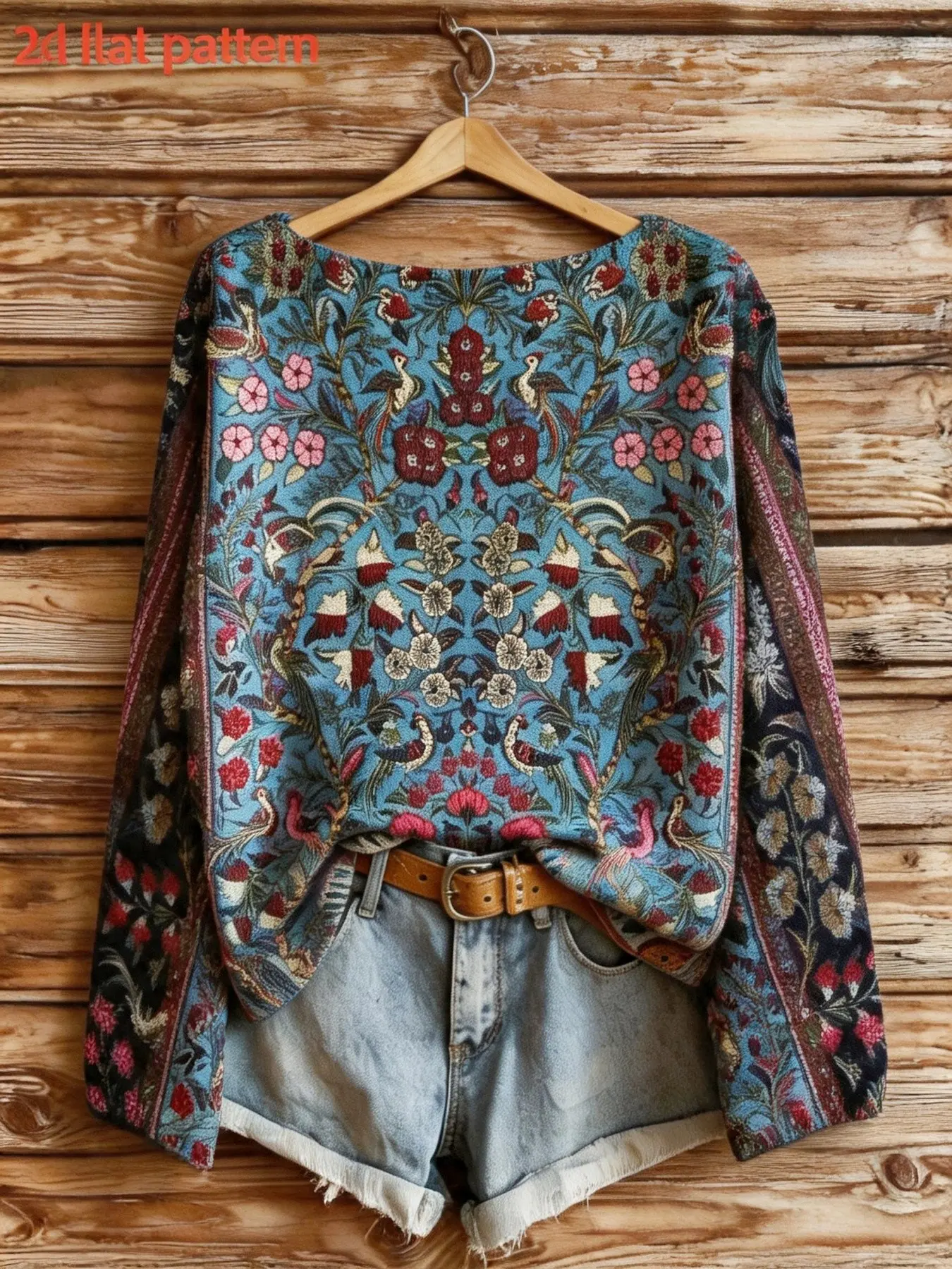 Women's Long Sleeve Top, Fall Winter Fashion, One-Shoulder Design, Digital Print, All Over Print, Trendy Ladies' Clothing, Casual Style