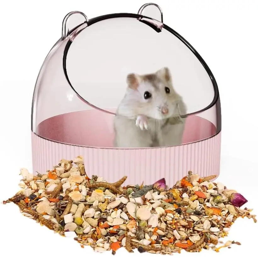 Cute Hamster  Bowl Hedgehog Dish for  Hamsters, Syrian Hamsters, Gerbils, Mice, Rats, Small ,