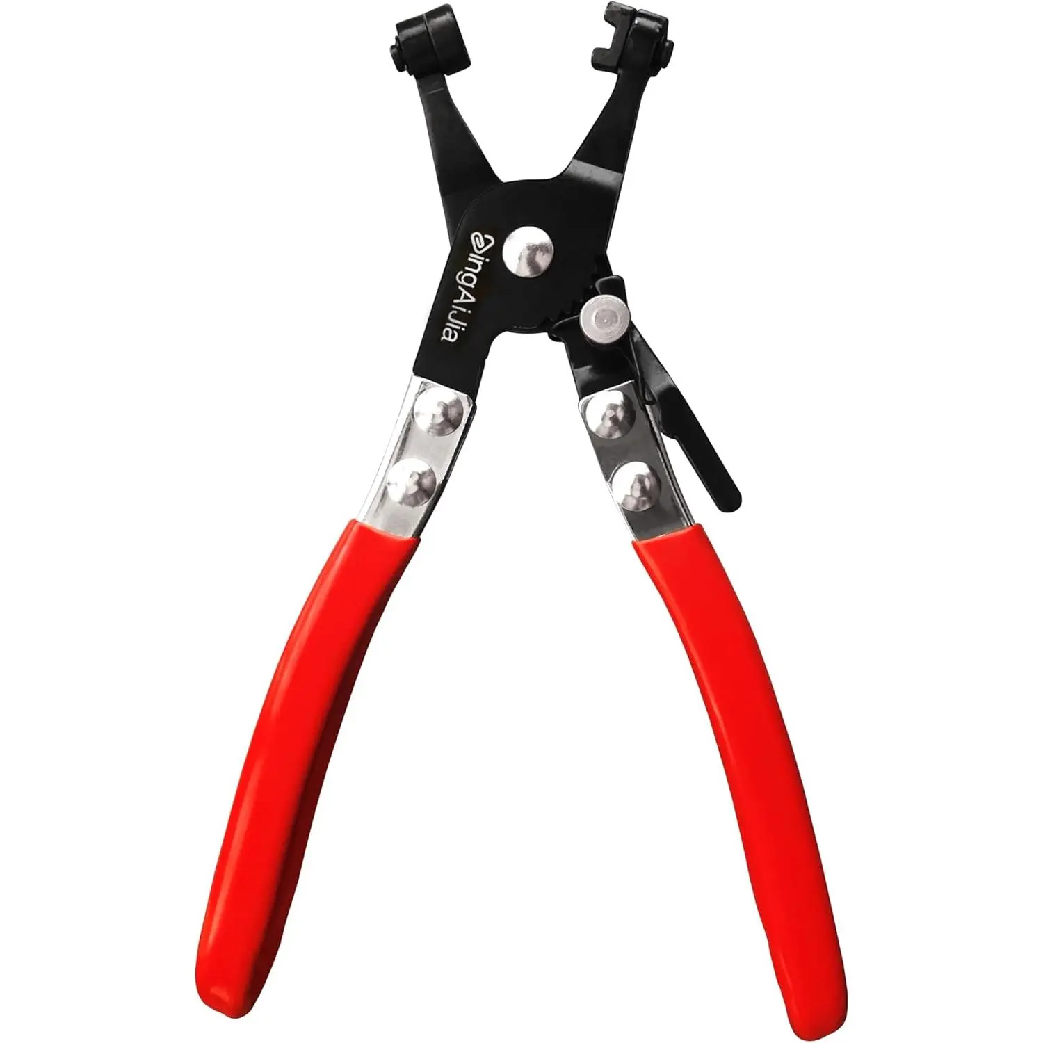 Hose Clamp Pliers Heavy Duty Tool with Locking Device | Locking Device, Non-Slip Handle, Ring-Type and Flat-Band Hose Clamps, Removal and Installation