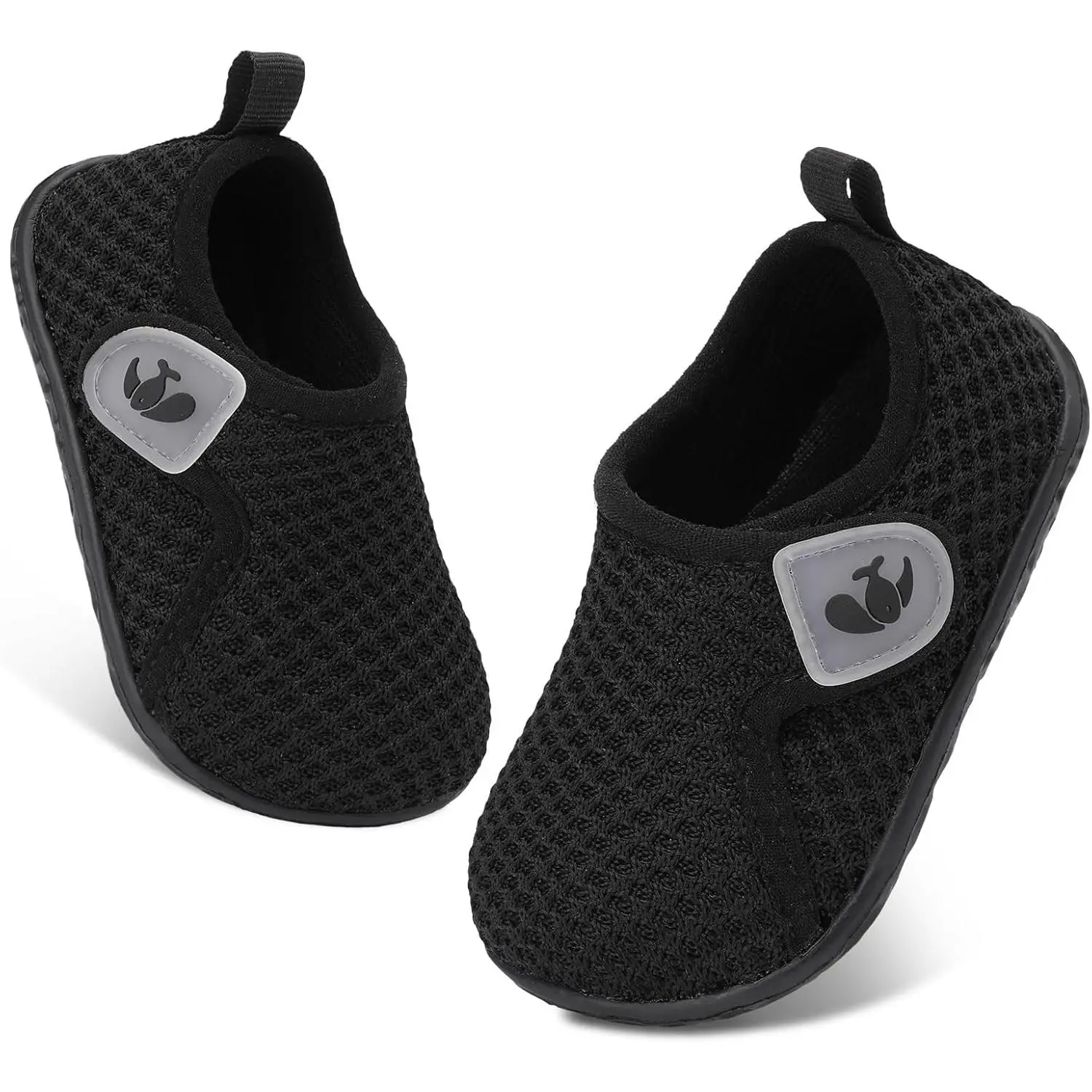 Baby Boys Girls First Walking Shoes Infant Sneakers Crib Shoes Breathable Lightweight Slip On Shoes