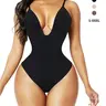 Women's Shapewear Deep V Bralette Bodysuit, Faja Body Shaper, Tummy Control Butt Lifting Bodycon Underwear, Sexy All-Seasons Clothing, Curve Shapewear Bodysuit, Shaper Bodysuits
