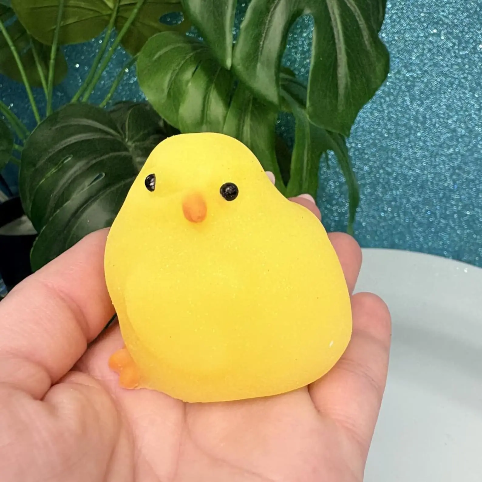 Chick Taba Squishy Toy – Soft Stretchy Silicone Sensory Toy | Realistic & Fun for All Ages | Easter Basket Gift
