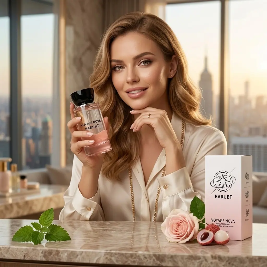 Voyage Nova | Rosey Fruity Floral | Extrait De Parfum 50ml| Long Lasting Luxury Fragrance | Daily women's perfume rose vibrant for women Summervibes Alluring summerwins,summer outifit