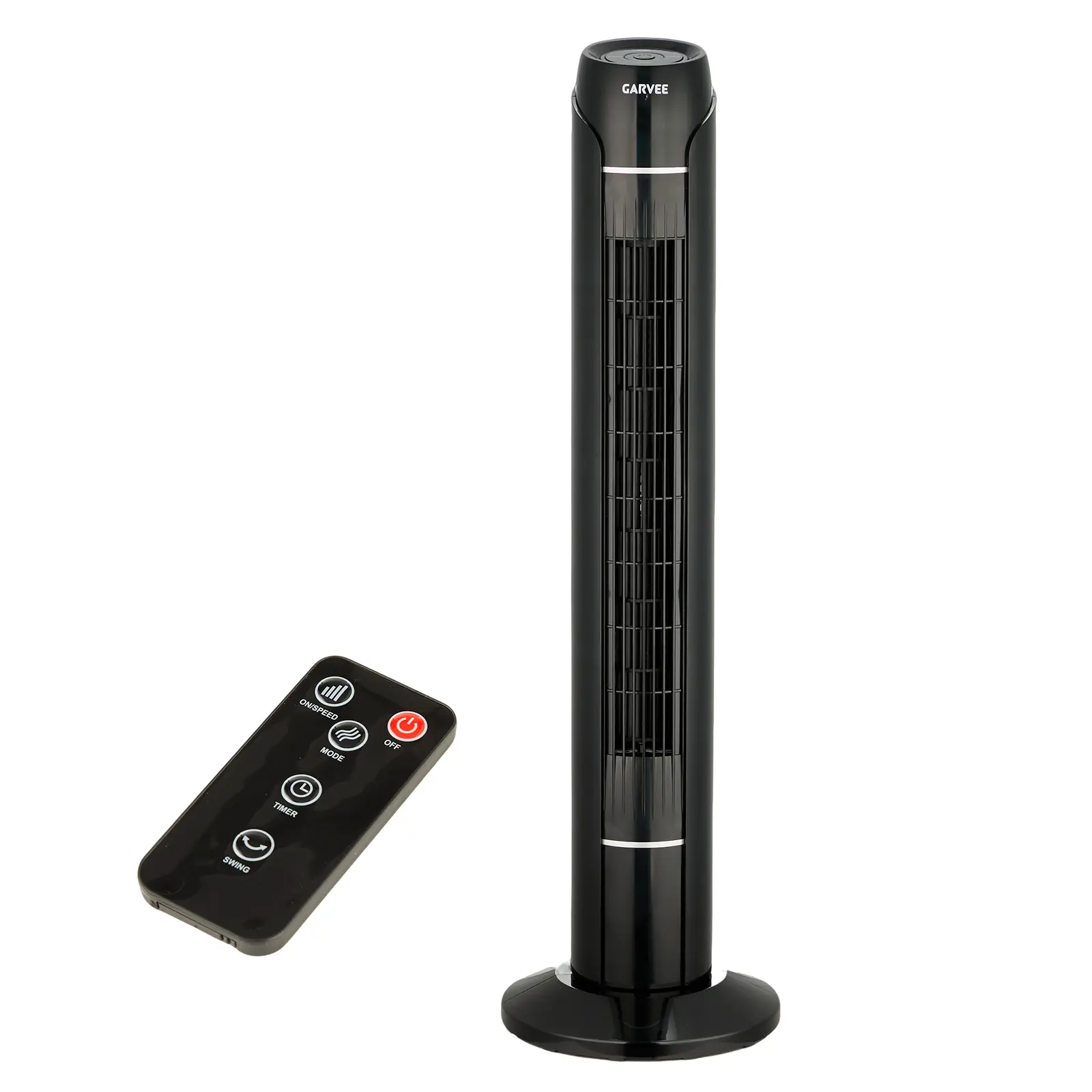 Upgraded Quiet DC Motor – 36" Tower Fan – 18ft/s High Airflow – 60° Oscillation – 3 Speeds & 4 Modes – Remote & Touch Controls – Standing Bladeless Fan for Bedroom – 56dB Low Noise
