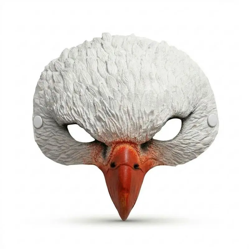 Eagle mask Halloween animal mask PU foam costume prop carnival mask decoration