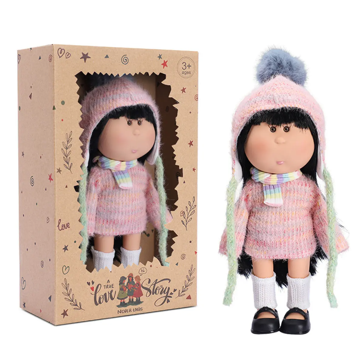 Pink and tender warm winter