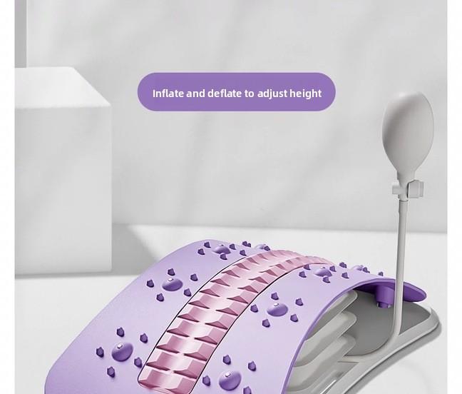 Waist reliever, waist stretching massager, yoga aid, cervical spine back support, back stretching, waist stretching artifact,spine decompression, lumbar spine relaxer