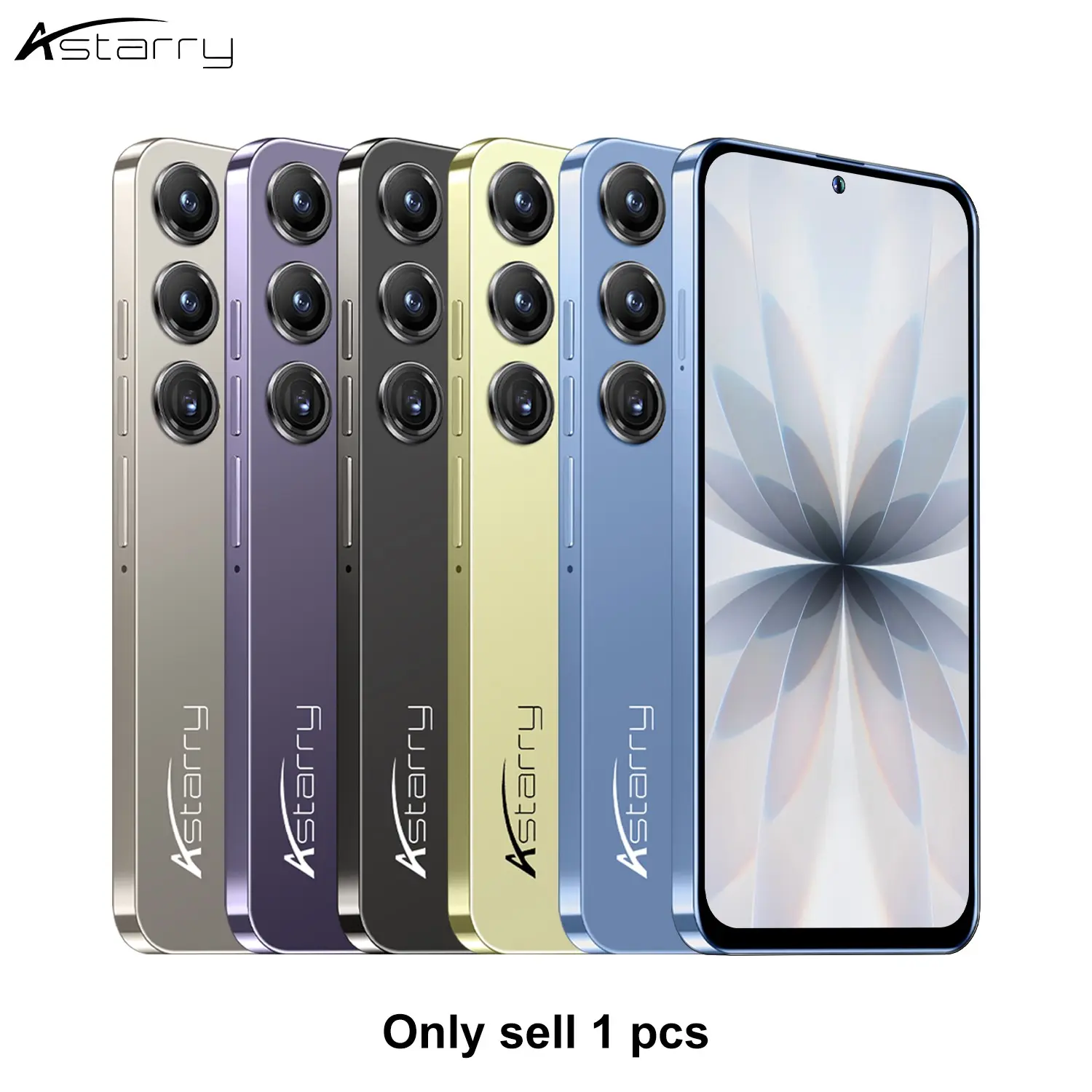 Astarry-25 Ultra Android Smartphone, Large Screen Smartphone, 6.56-Inch Display, Dual Sim, 3gb+32GB/64GB, 3800mah Battery, 5+13mp Camera, 4g Global Phone