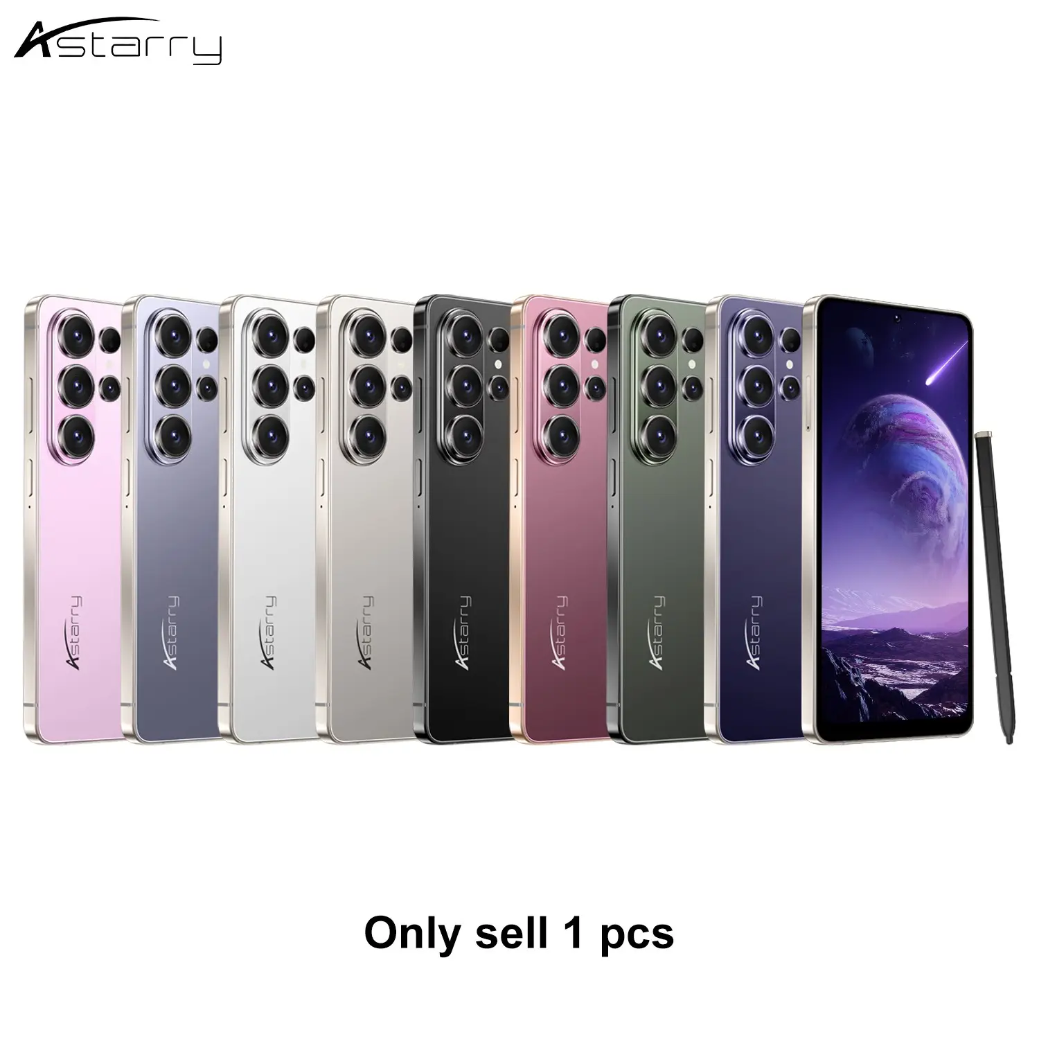 Astarry-Unlock 4g Smartphone 26 Ultra, 6.75-Inch Display, 3gb RAM + 32GB Storage, 4100mah Battery, Dual Sim, Quad-Core, Android Os, Face Recognition