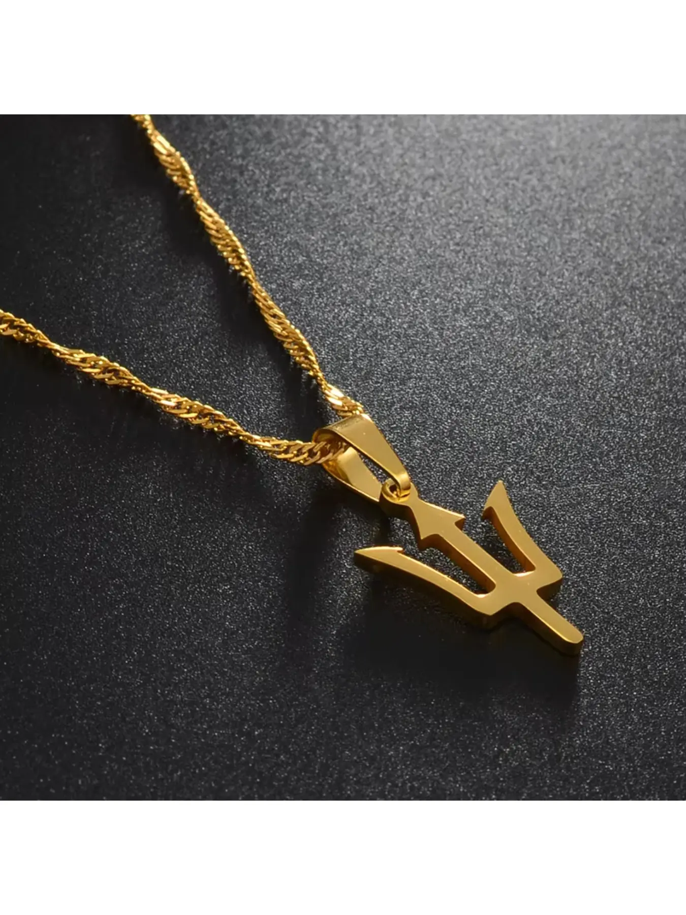1pc SMALL SIZE Barbados Island Map & Flag Symbol Pendant Necklaces Gold Color & Stainless Steel Barbados Maps Jewelry