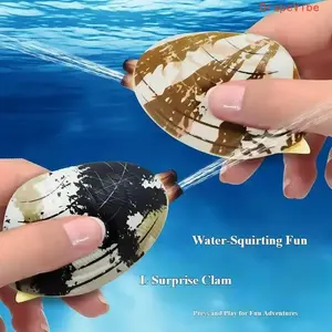 Clam Shell Water Gun Sprayer - Portable Beach Water Shooter, Outdoor Toy for Pool Games with Kids