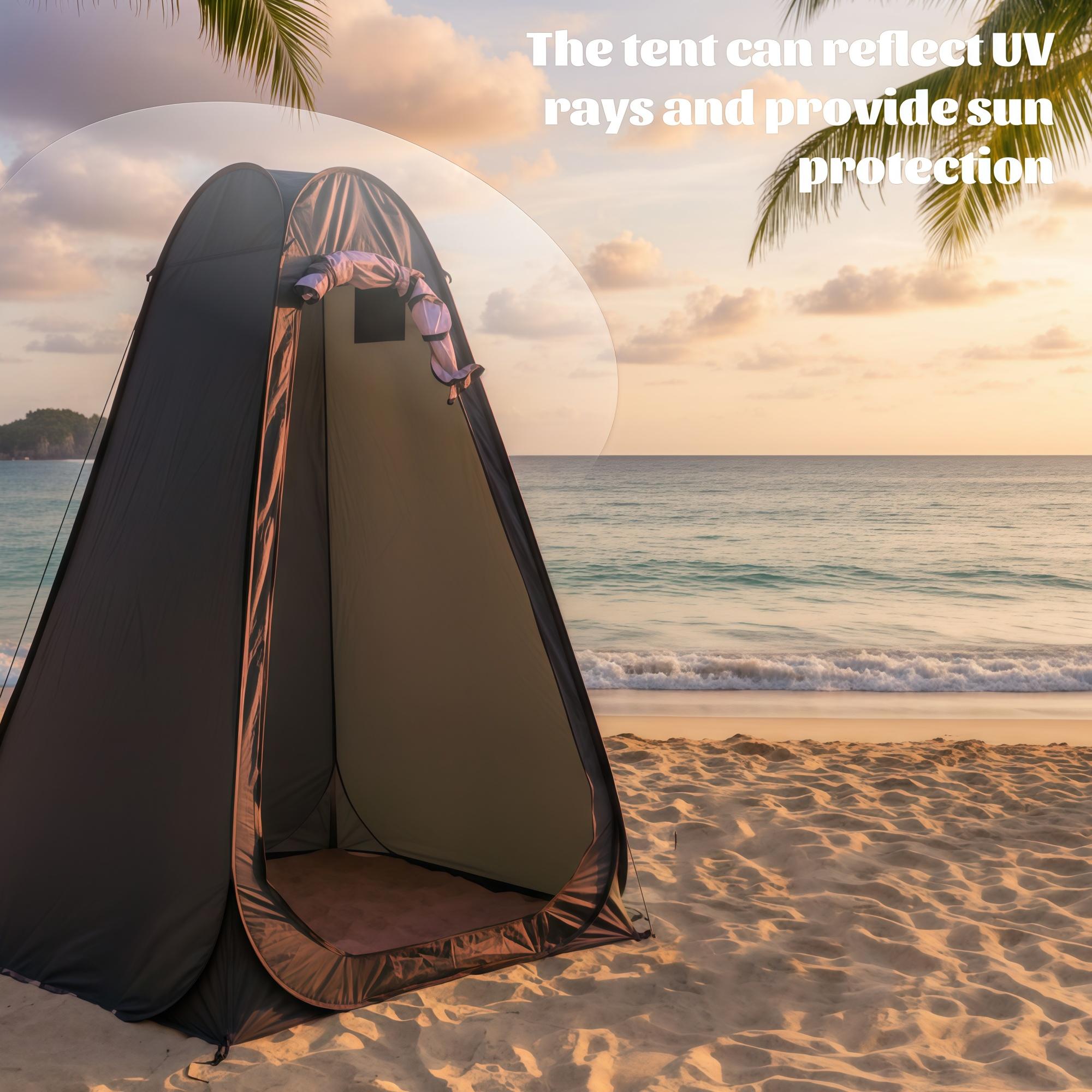 A practical, portable privacy solution for all your outdoor adventures! Quick setup, discreet camo design, and versatile use for camping, beach trips