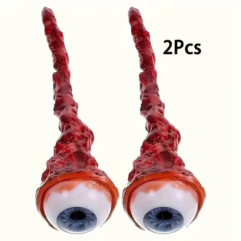 Realistic Blood-Splattered Eye Spheres, Halloween Decoration, Horror Scene Setup, Photography Props, Perfect for Haunted House Parties