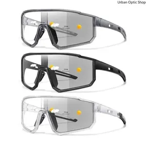 XUH 3-Pack Photochromic Men's Sunglasses - Auto-Tint, Broad Spectrum UV400 Protection, Eye Safe, Flexible Foldable, Adjustable, Windproof Casual Sports Eyewear for Outdoor Riding, Auto-Tint Men's Sunglasses, Broad Spectrum Uv Protection Men's Sunglasses