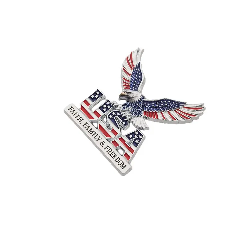 Eagle USA Faith Family High-Quality 3D American Bald Eagle Car Sticker Eagle USA Faith Family High-Quality 3D American Bald Eagle Car Sticker