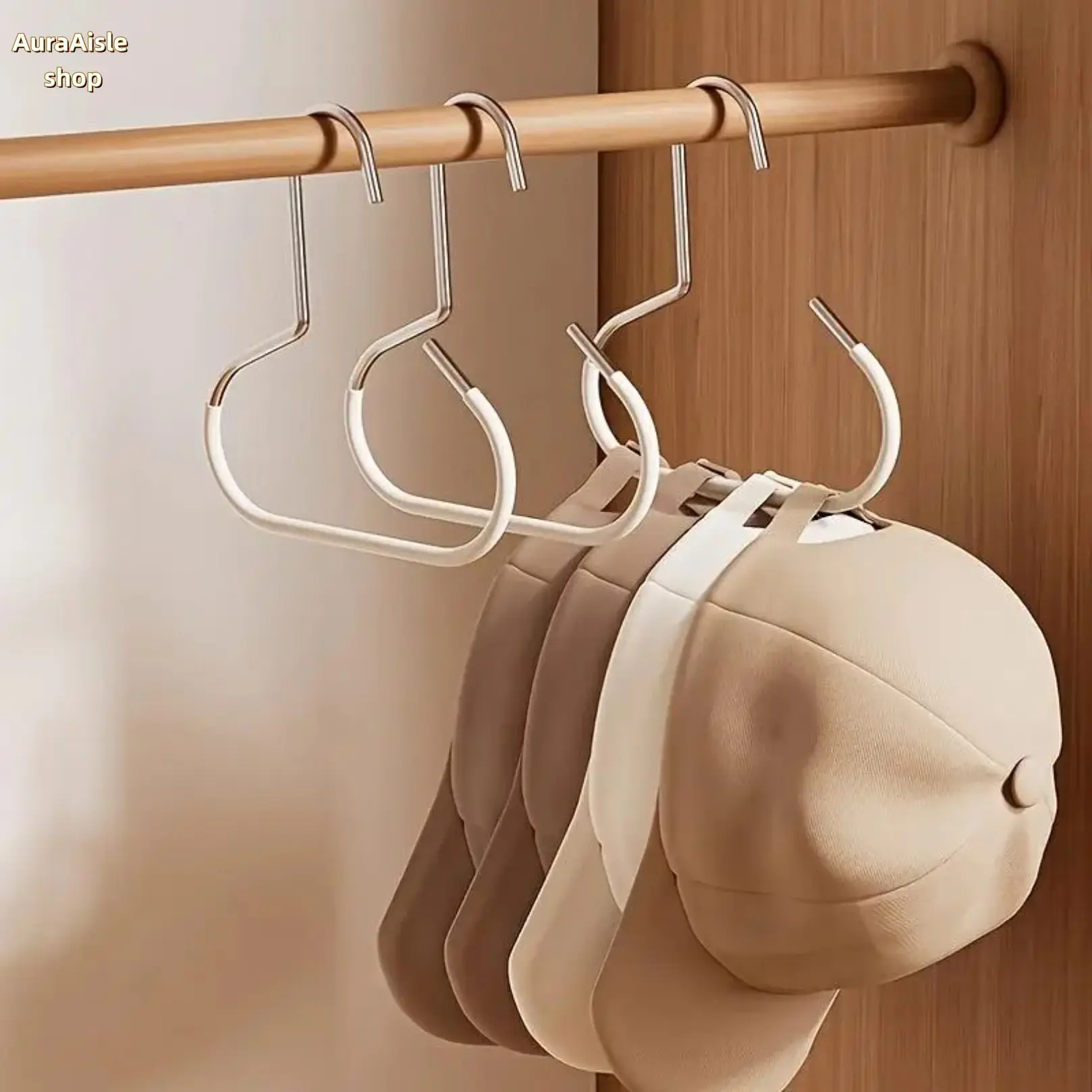 Stainless Steel Anti-Slip Round Hook Multi-Functional Clothes Hanger, Space Saving Closet Organizer, Practical Storage Accessory For Underwear Arrangement In Bedroom, Bathroom, Wardrobe And Closet Organization