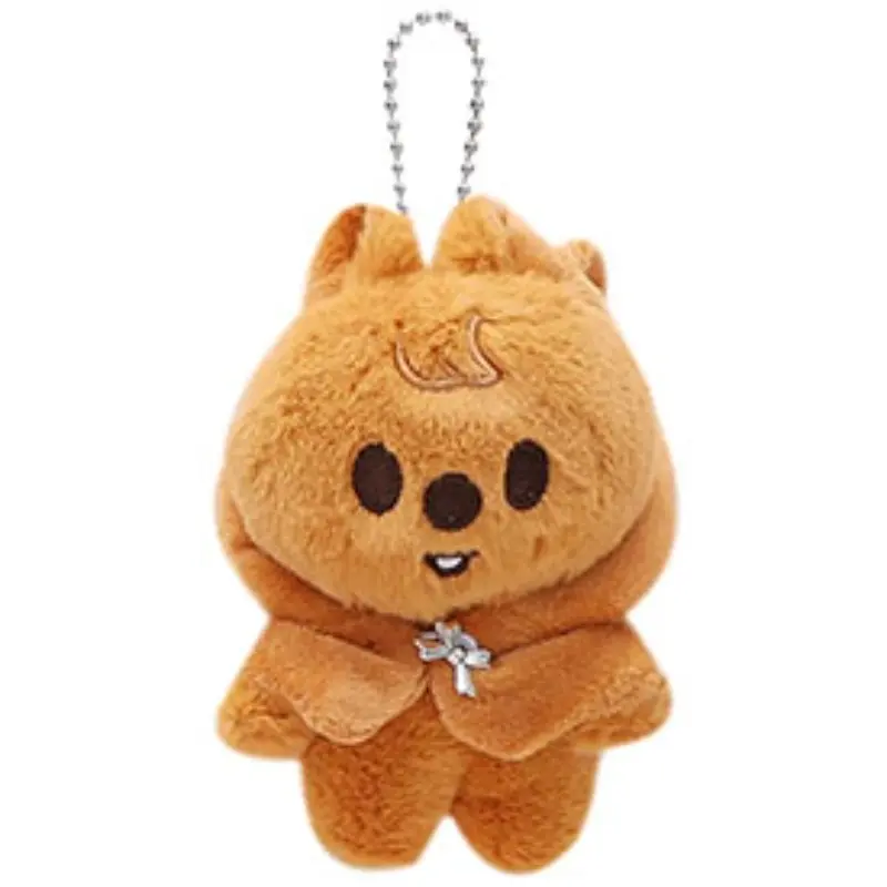 Cute Animal Plush Keychain, Key Chain Accessories, 4-Inch Fan Gift with Detachable Cape, Perfect for Fans, Bag Charm, Adorable Stuffed Toy Accessory
