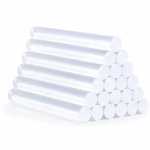 Transparent Hot Melt Glue Sticks 7mm X 160mm, High Adhesion Eco-Friendly, for Mini Glue Guns, DIY Crafts, Home Decor, Outdoor Repair, 20 Pieces