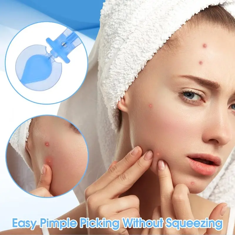 Disposable Blackhead Blemish Remover, Sterile Pimple Needles Pimple  Needles Tool for Acne, Whitehead, Closed Mouth Comedone Removal Clear Skin Suitable for Beauty Salon and Home