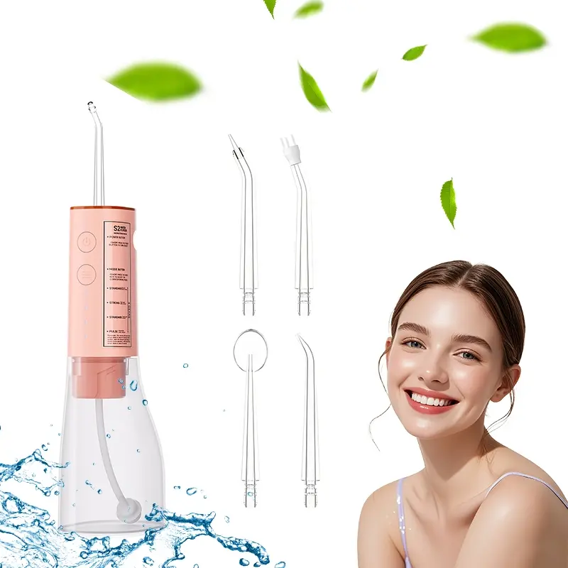 Home portable water flosser toothbrush, USB rechargeable oral cleaning water flosser, all-round tooth cleaner, helps maintain gum health, suitable for holiday gift giving