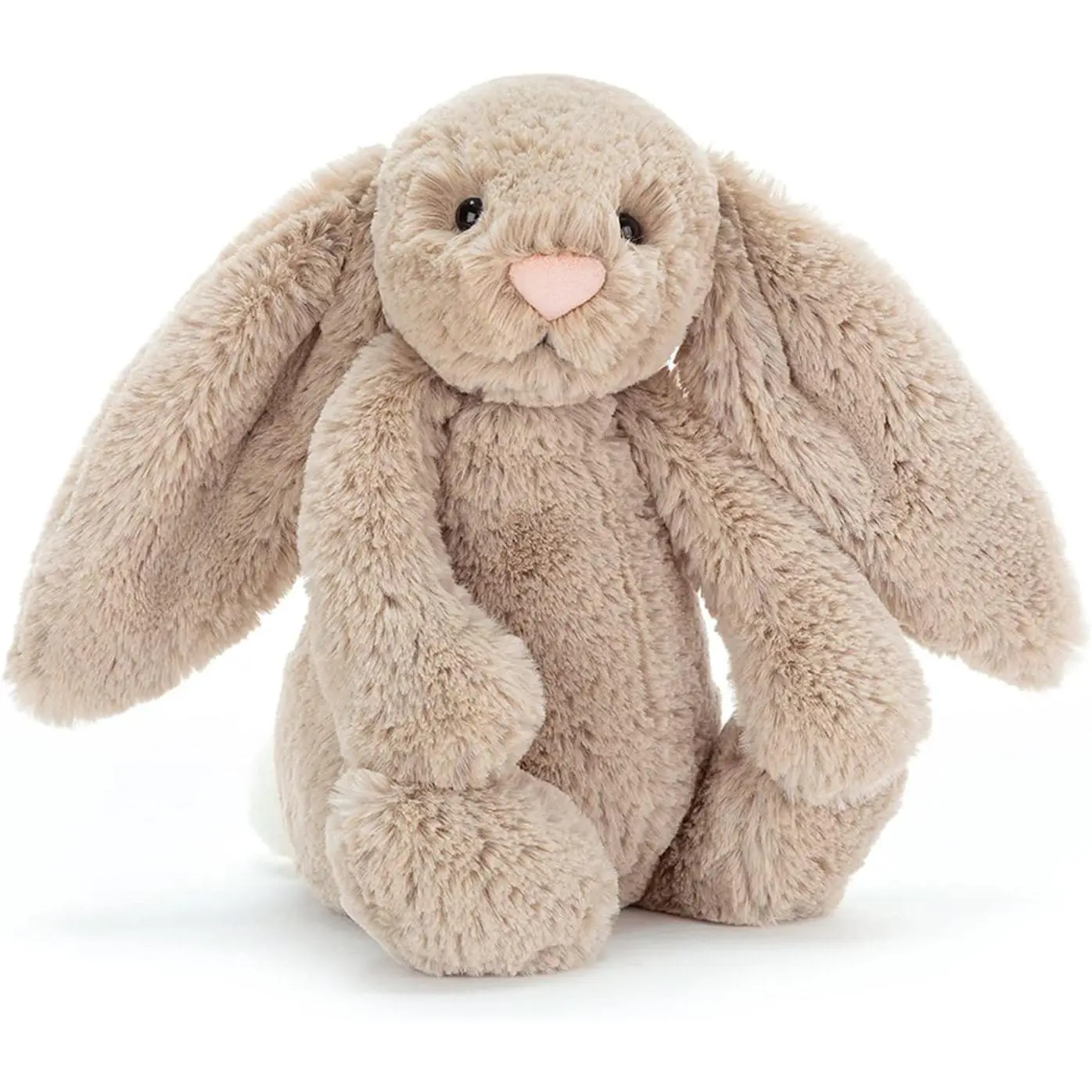 Bashful Beige Bunny Stuffed Animal - Medium 12 in, Classic Plush Toy Gift for Baby & Maternity Use