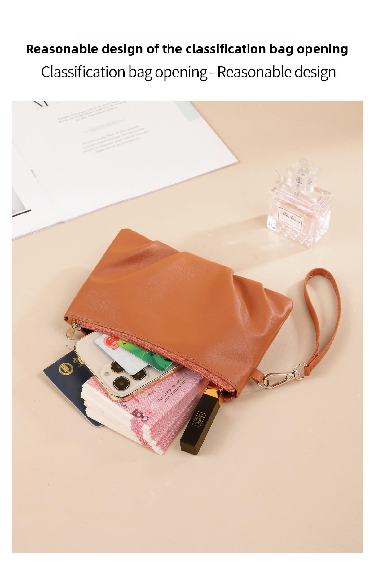 Cloud Shoulder Bag for Women Trendy PU Leather Summer Purse Lightweight Armpit Crossbody Bag with High-End Daily Essential