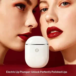 Electric Lip Beauty Device Portable USB-Rechargeable Silicone Lip Plumping Device  3 Adjustable Suction Levels, Ready to Use Right Out of the Box  Portable Pocket Lip Enhancer