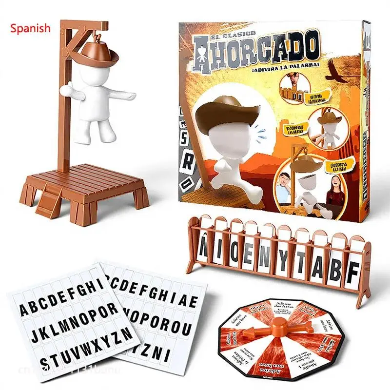 Christmas Magnetic Hangman Board Games Mystery Guessing Word Game Glow In The Dark Guessing Word Before Hank Falls Table Game