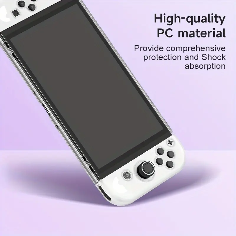 Switch OLED Hard Shell Case with Foldable Stand - Scratch-Resistant TPU, Cool Anime Design, Perfect Fit for Gaming Accessories, Ideal Holiday Gift for Gamers, Gaming Accessories Case|Anime Character Case|Secure Closure Case