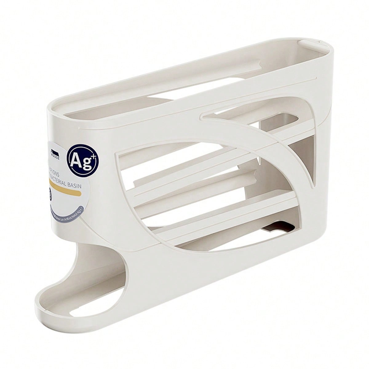 4 Layers Egg Holder For Fridge,Automatically Rolling Egg Storage Container,Space-Saving Egg Dispenser Holder