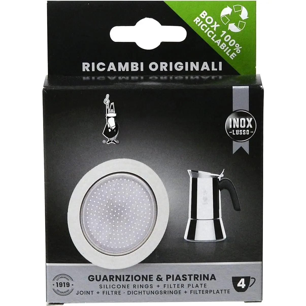 Gasket and Filter Set (SS 4 Cup)