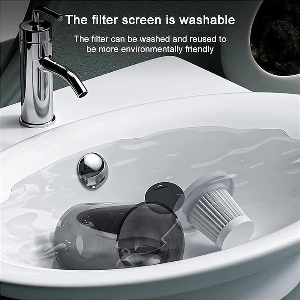 Portable Handheld Vacuum Cleaner, Rechargeable Cordless Car Vacuum Cleaner, Multifunctional Cleaning Tool for Pet Keyboard Car Office & Home