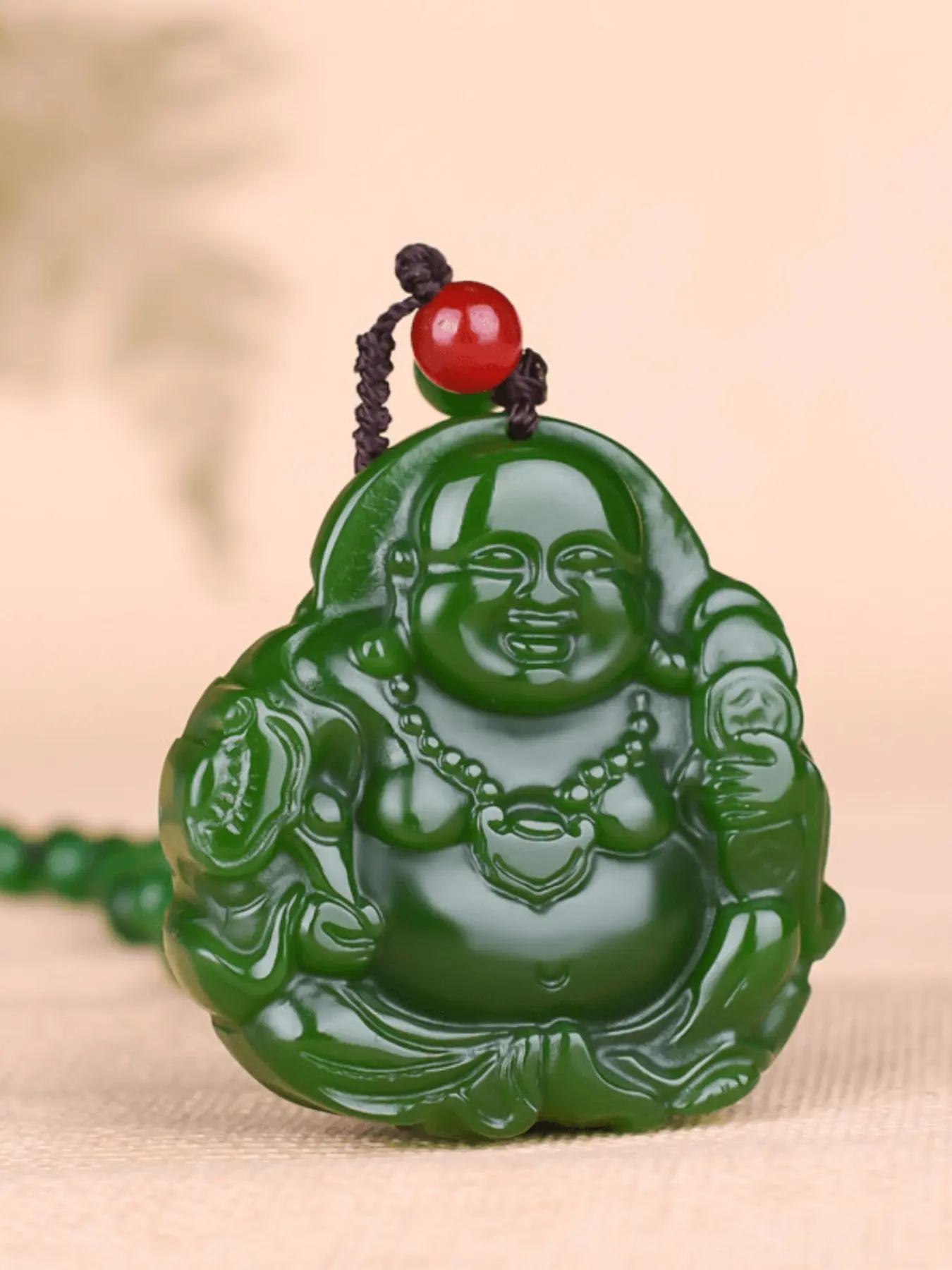 Large Buddha Pendant Necklace for Men and Women, Unisex Jewelry Accessory, Stylish Buddhist Symbol Charm, Perfect Gift Idea