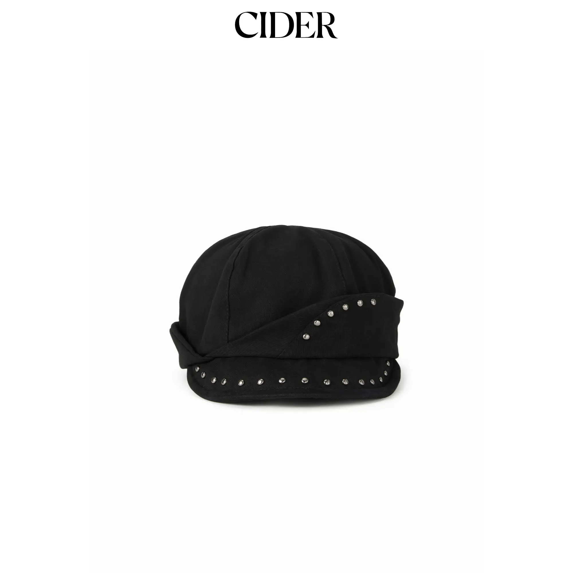 Cider STUDDED BERET HAT