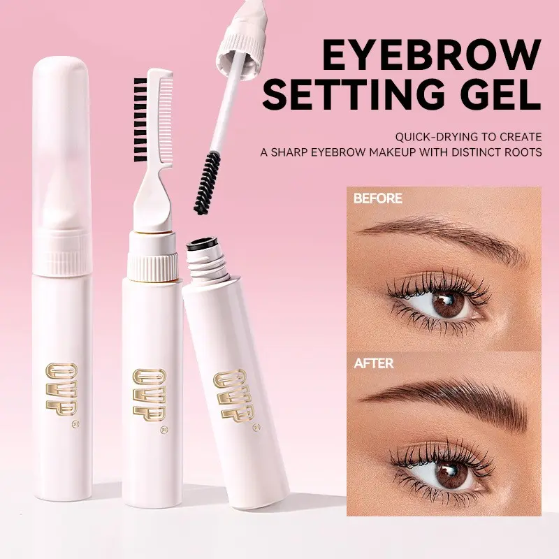Brow Essence Brow Lamination Gel with Free Sculpting Tool - Long Lasting Hold & Transparent Formula for Lifted and Sculpted Brows - Eyebrow Setting Gel