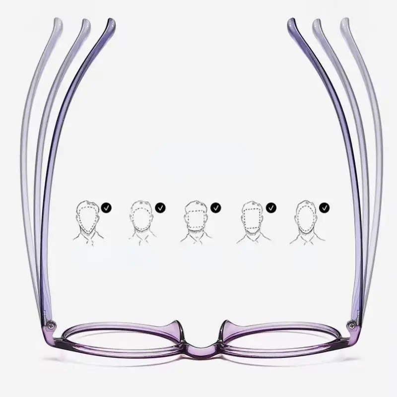 Women Reading Glasses Fashion Presbyopia Glasses Full Frame HD Hyperopia Glasses 0 To +400