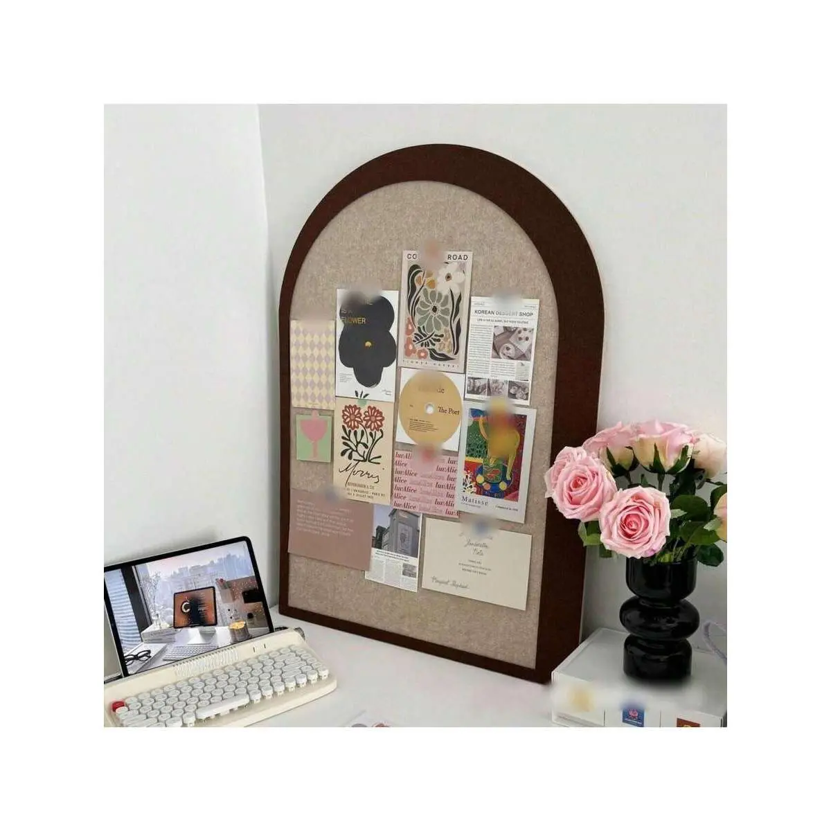 1pc Felt Board Home Decor Gift, Suitable For Living Room, Entryway, Wall Photo Display, Cork Board, Pin Board, Vision Board