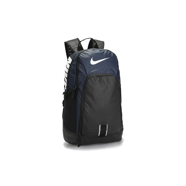 Nike Alpha Training Air Cushion Backpack with Built-in Notebook Sleeve – Unisex Casual Black Polyester Bag