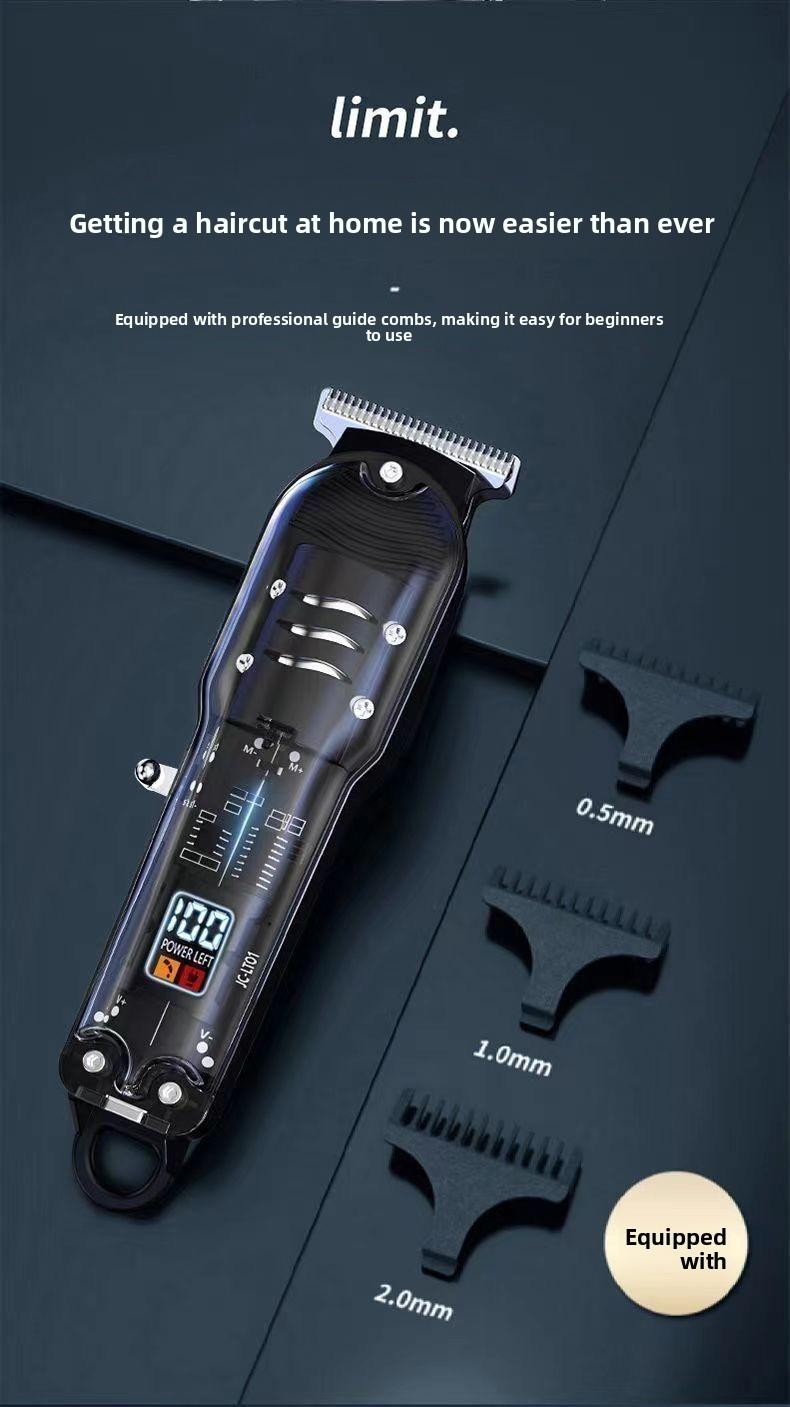 Hair clipper, electric trimmer, hair shaving machine, home-use hair clipper, professional salon-grade, rechargeable, cordless