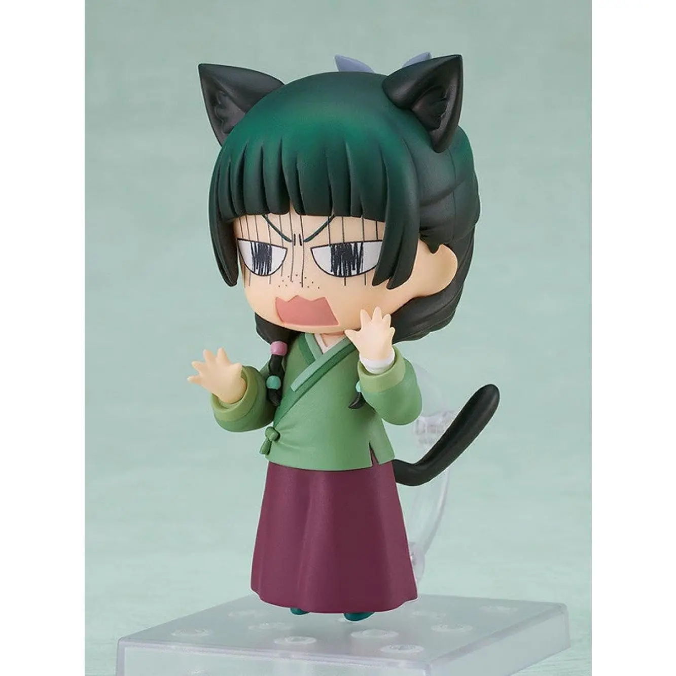 The Apothecary Diaries Collectible Figure Set - Jinshi & Maomao Chibi-Style, Hand-Painted 100mm Vinyl Nendoroid Figures, Mass-Produced with Original Box